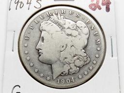 Morgan $ 1904S G, better date