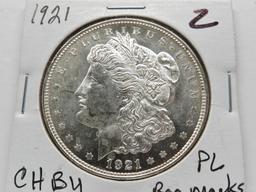 Morgan $ 1921 CH BU ?Prooflike (Few bag marks)