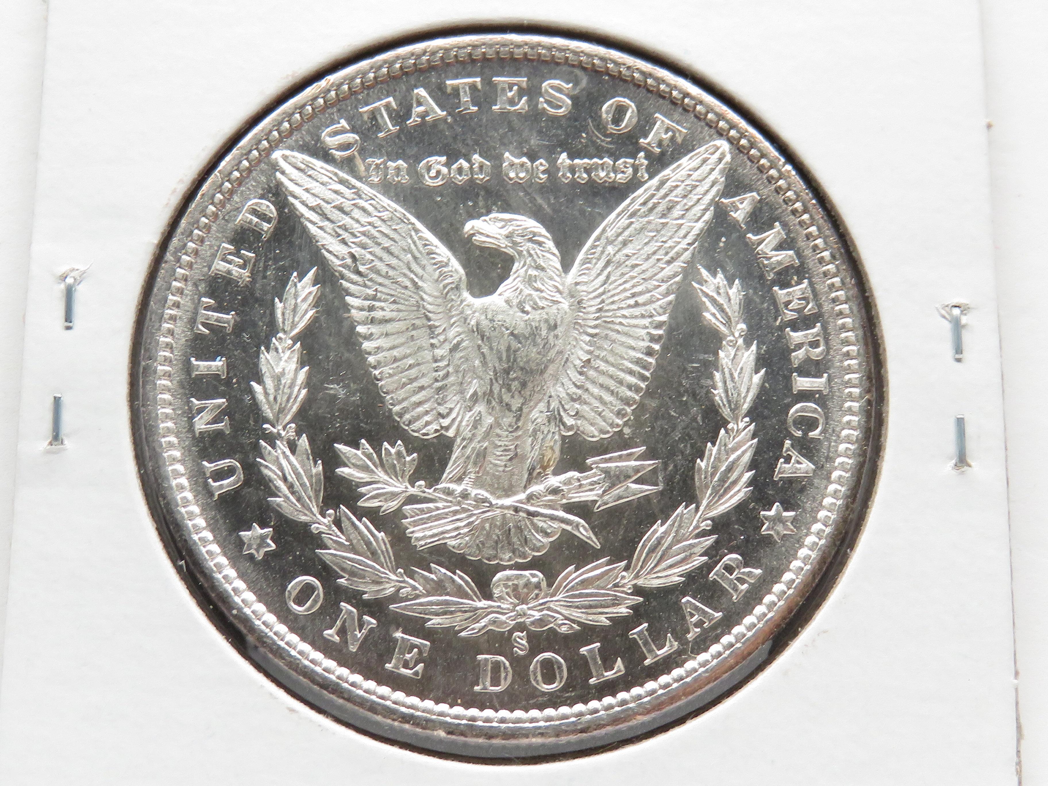 Morgan $ 1880S Gem BU PF-Like