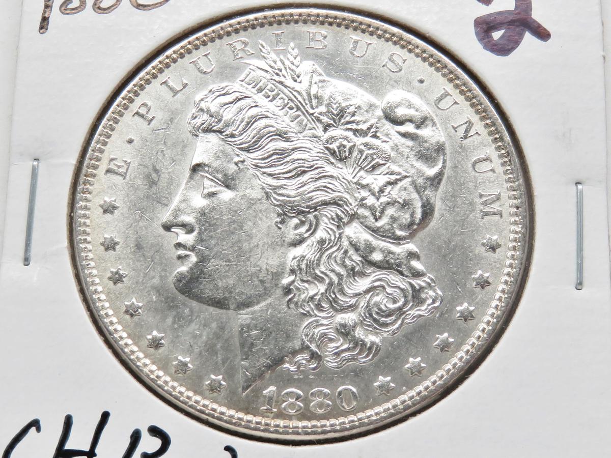 Morgan $ 1880 CH BU