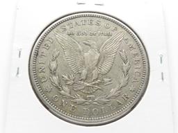 2 Morgan $: 1890 EF rev scrs, 1921D EF