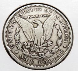 2 Morgan $: 1892-O F obv scrs, 1898 CH EF