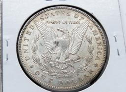 2 Morgan $: 1892-O F obv scrs, 1898 CH EF