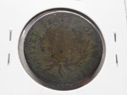 Liberty Cap Large Cent 1794 AG corrosion