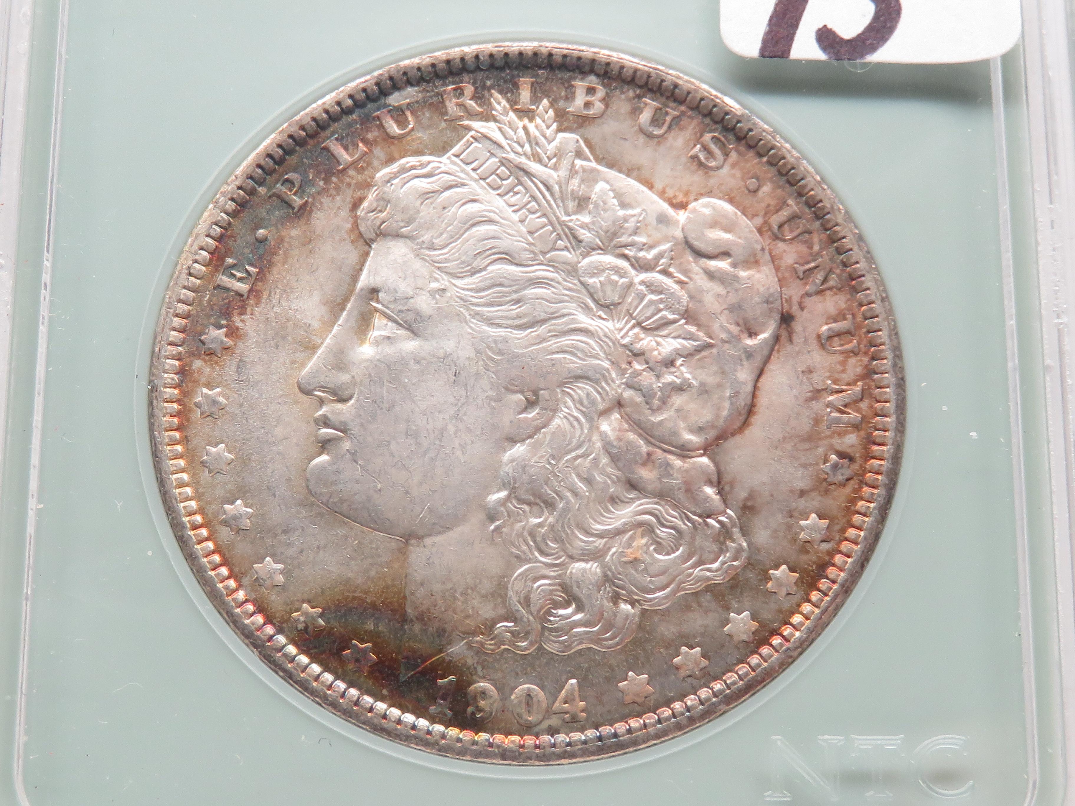 1904-O Morgan Silver $ NNC CH Mint State