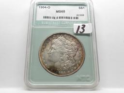 1904-O Morgan Silver $ NNC CH Mint State