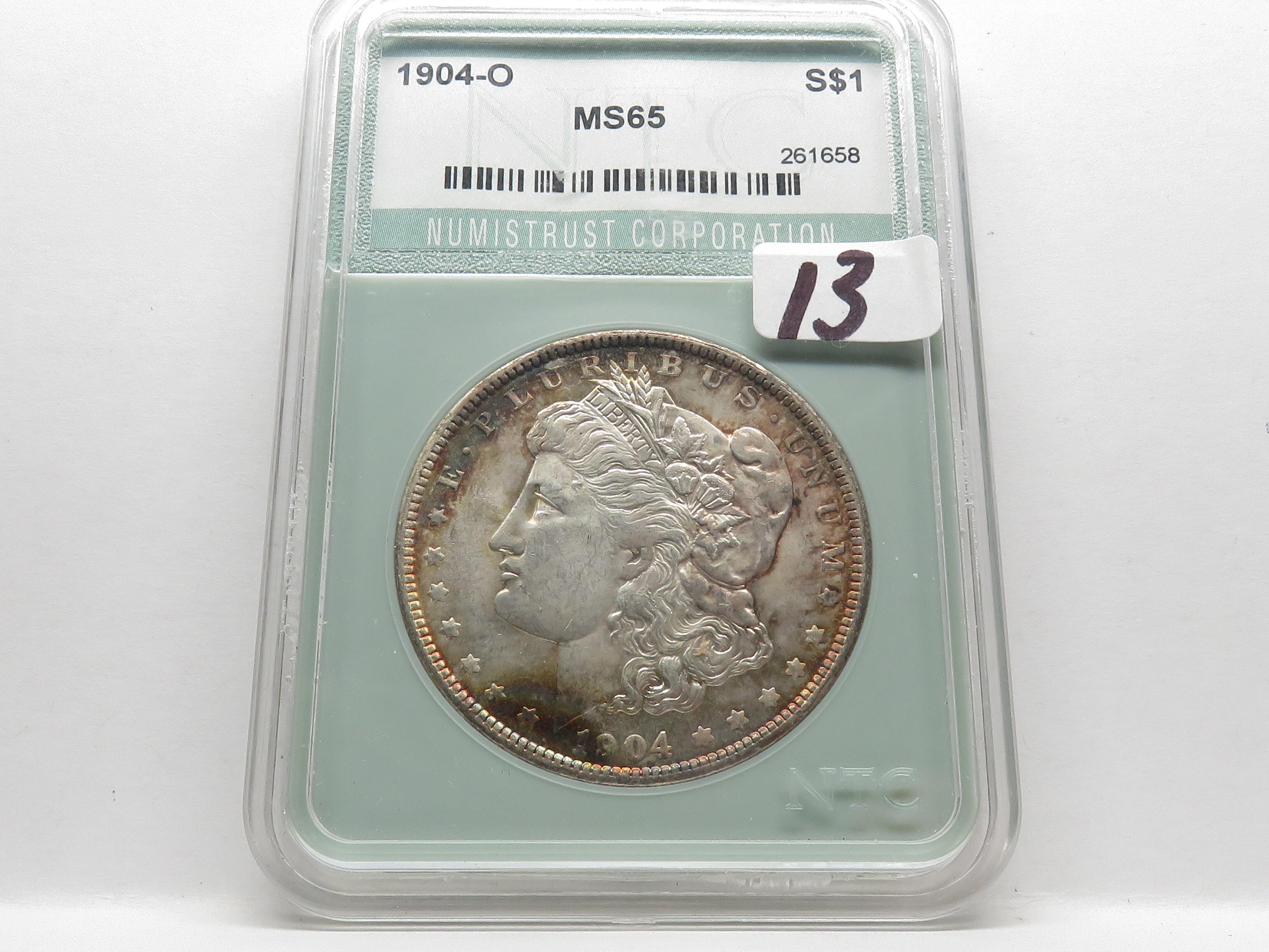 1904-O Morgan Silver $ NNC CH Mint State