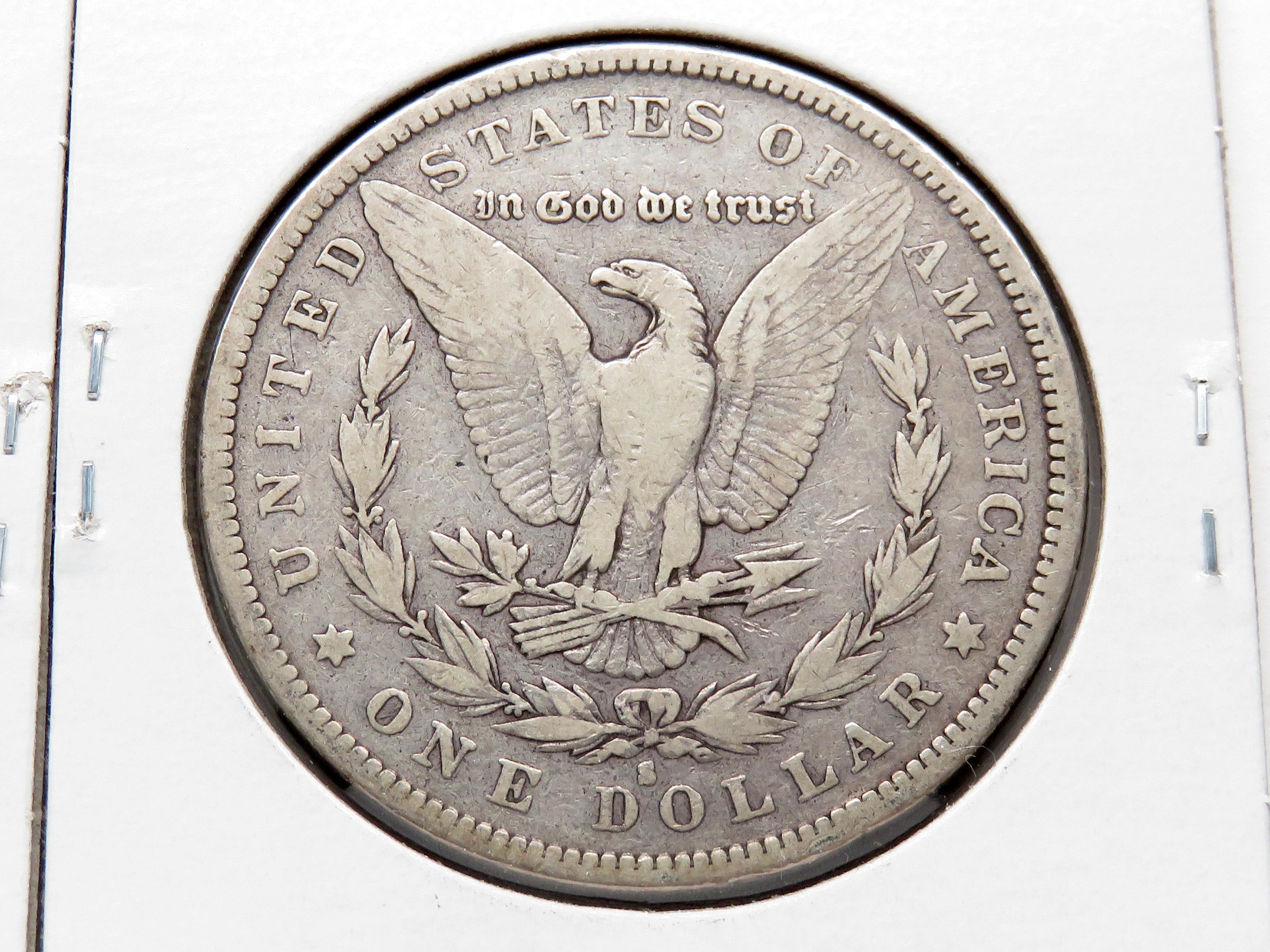 3 Morgan $: 1879 G, 1879S 3rd rev G, 1880 VG