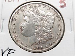 Morgan $ 1894-O VF better date