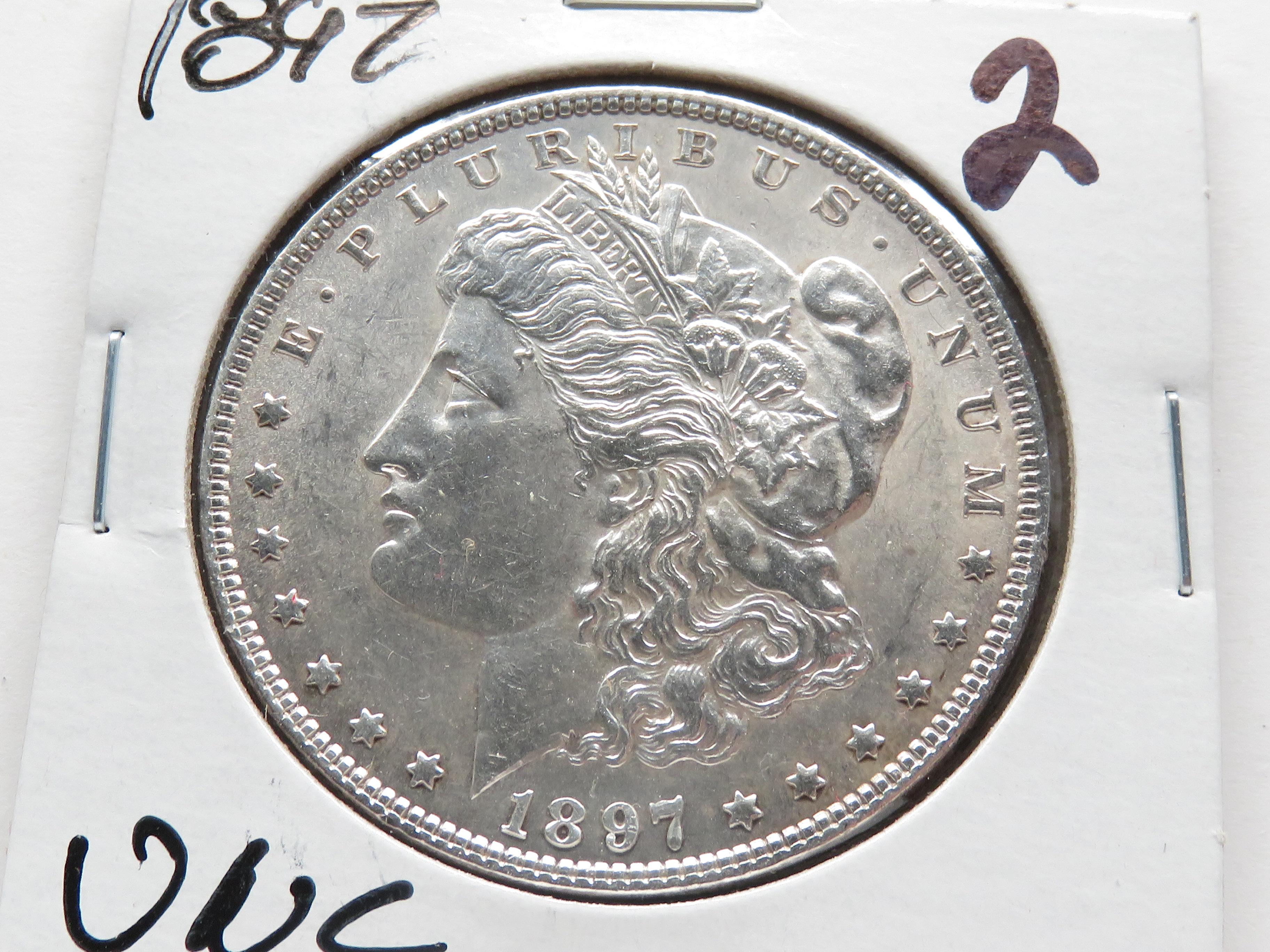 Morgan $ 1897 Unc