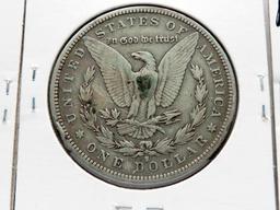 3 Morgan $: 1891 VF cleaned, 1892S VG problems better date, 1894-O F