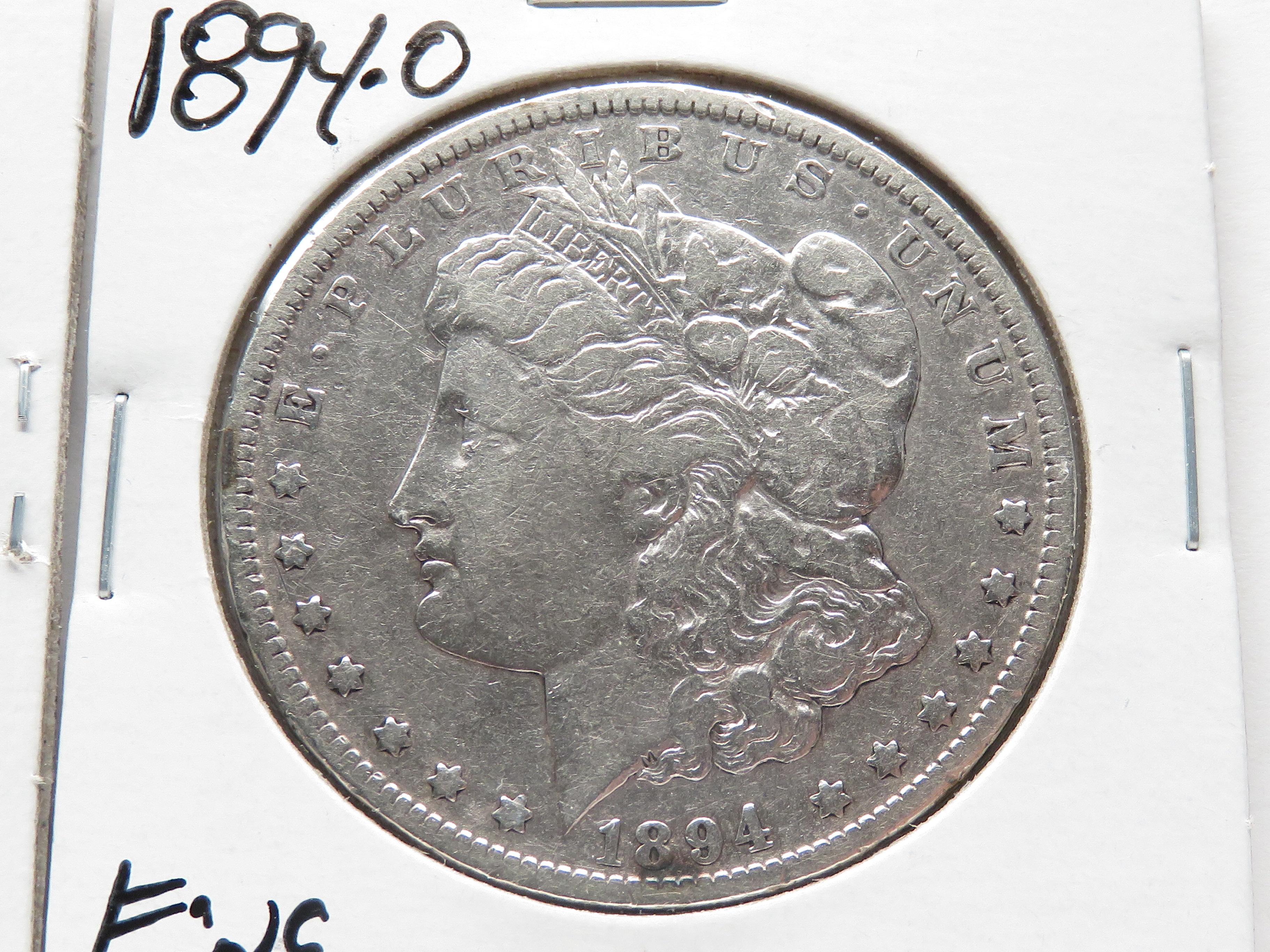 3 Morgan $: 1891 VF cleaned, 1892S VG problems better date, 1894-O F