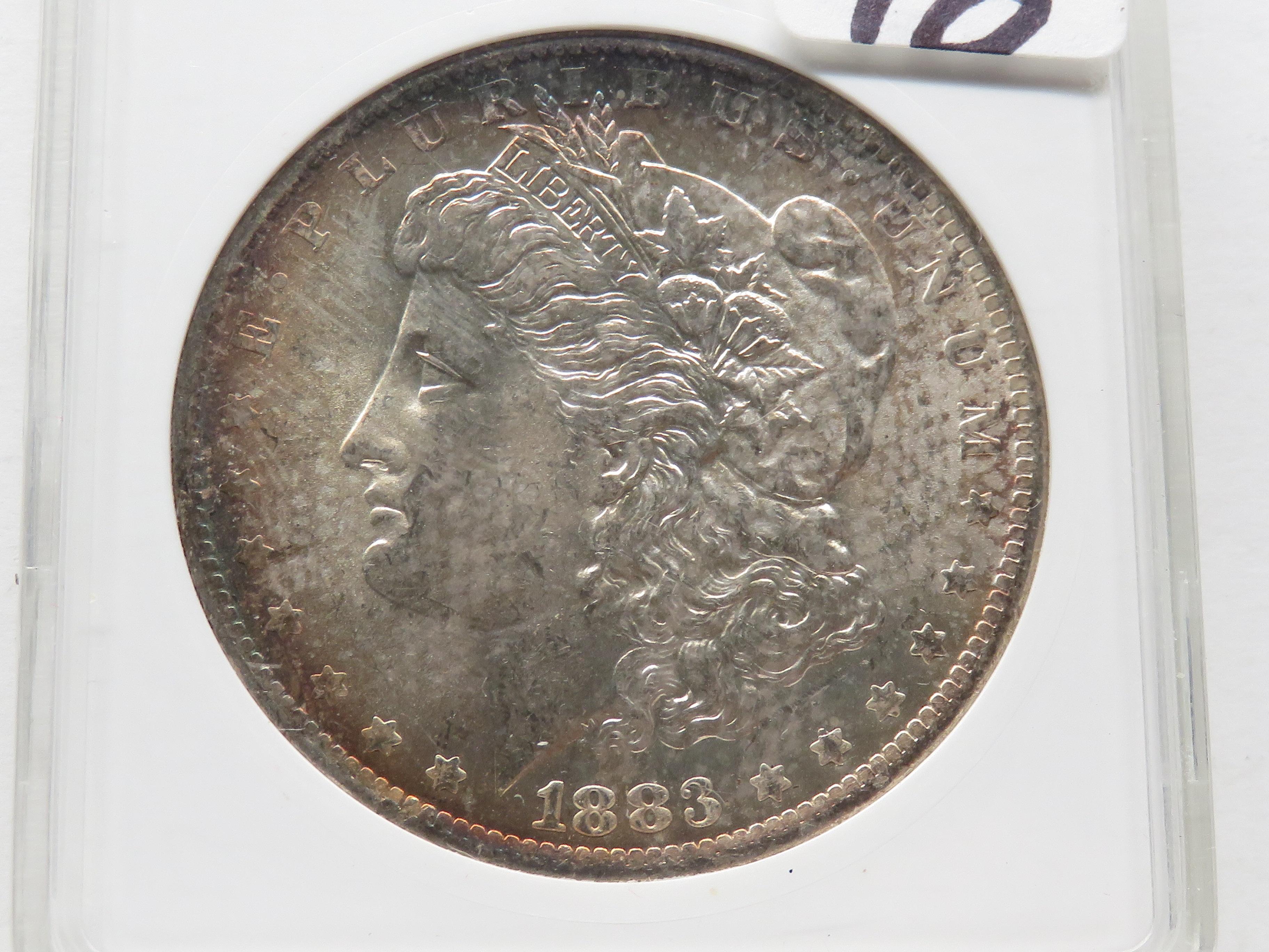 Morgan Silver $ 1883-O ANACS MS64