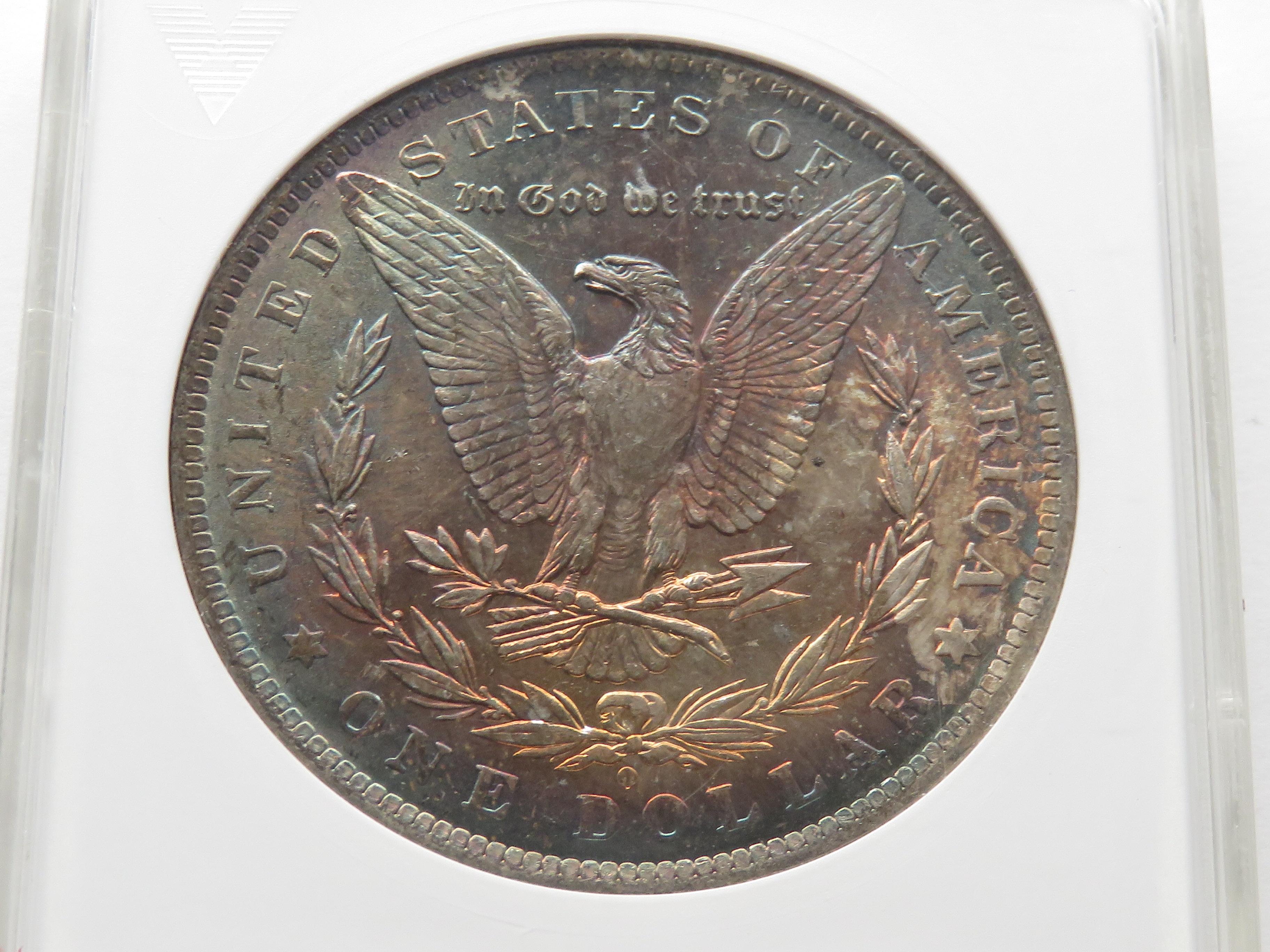 Morgan Silver $ 1883-O ANACS MS64