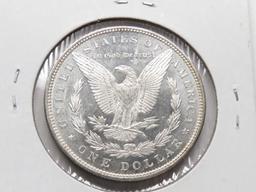 Morgan Silver $ 1883 Gem BU Semi Prooflike (Beautiful Obverse toning)