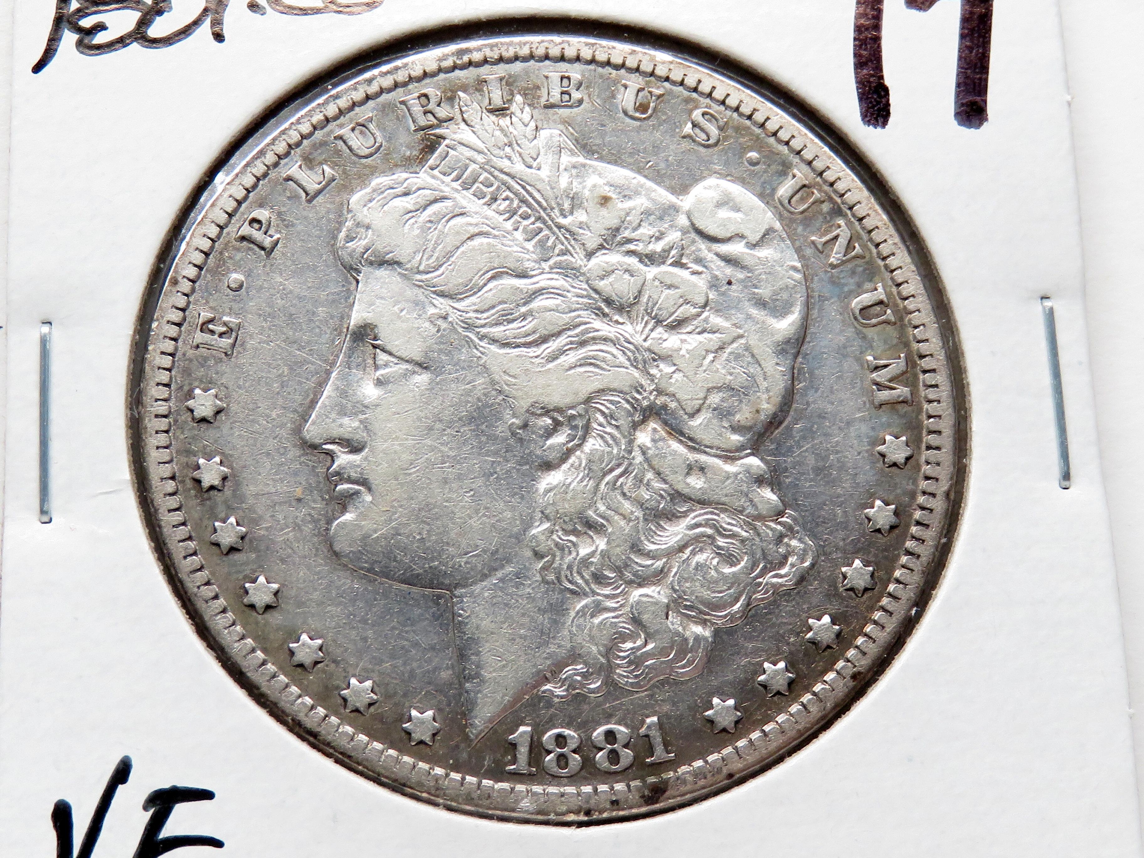 Morgan $ 1881CC VF better date