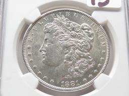 Morgan $ 1881-O NGC MS61