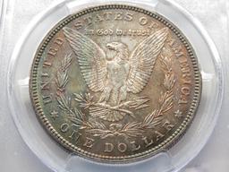 Morgan $ 1884 PCGS MS64, neat toning