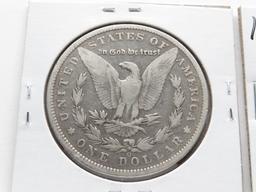 2 Morgan $: 1897-O, 1898 AU