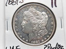 Morgan $ 1881S Unc ?prooflike