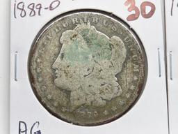 3 Morgan $: 1889-O AG, 1901-O VG, 1902 VG