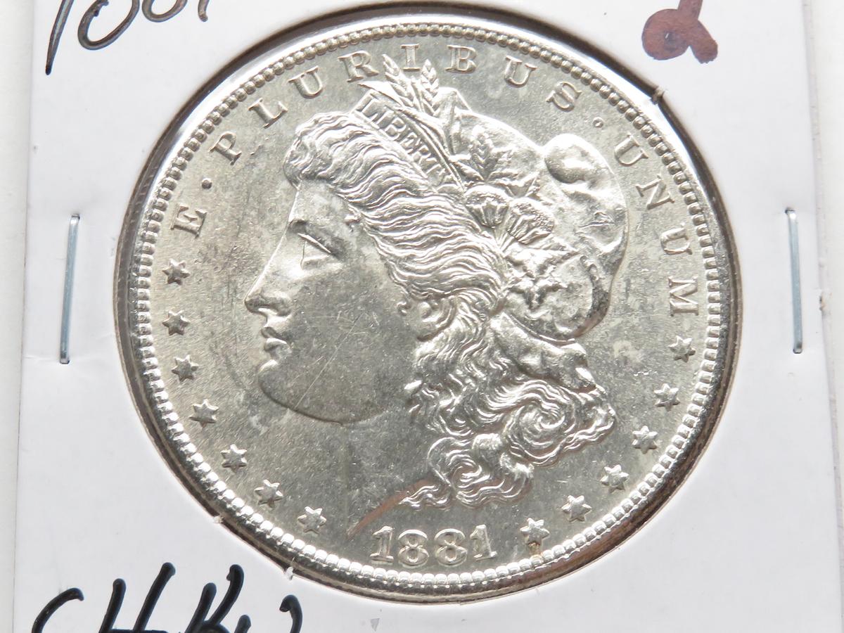 Morgan $ 1881S CH BU