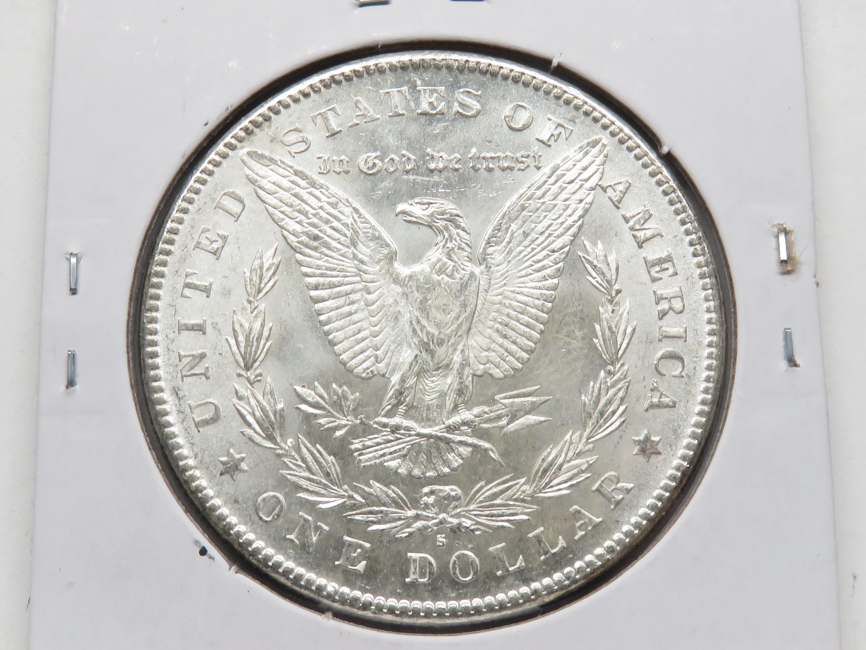 Morgan $ 1878S CH BU proof-like, Cameo