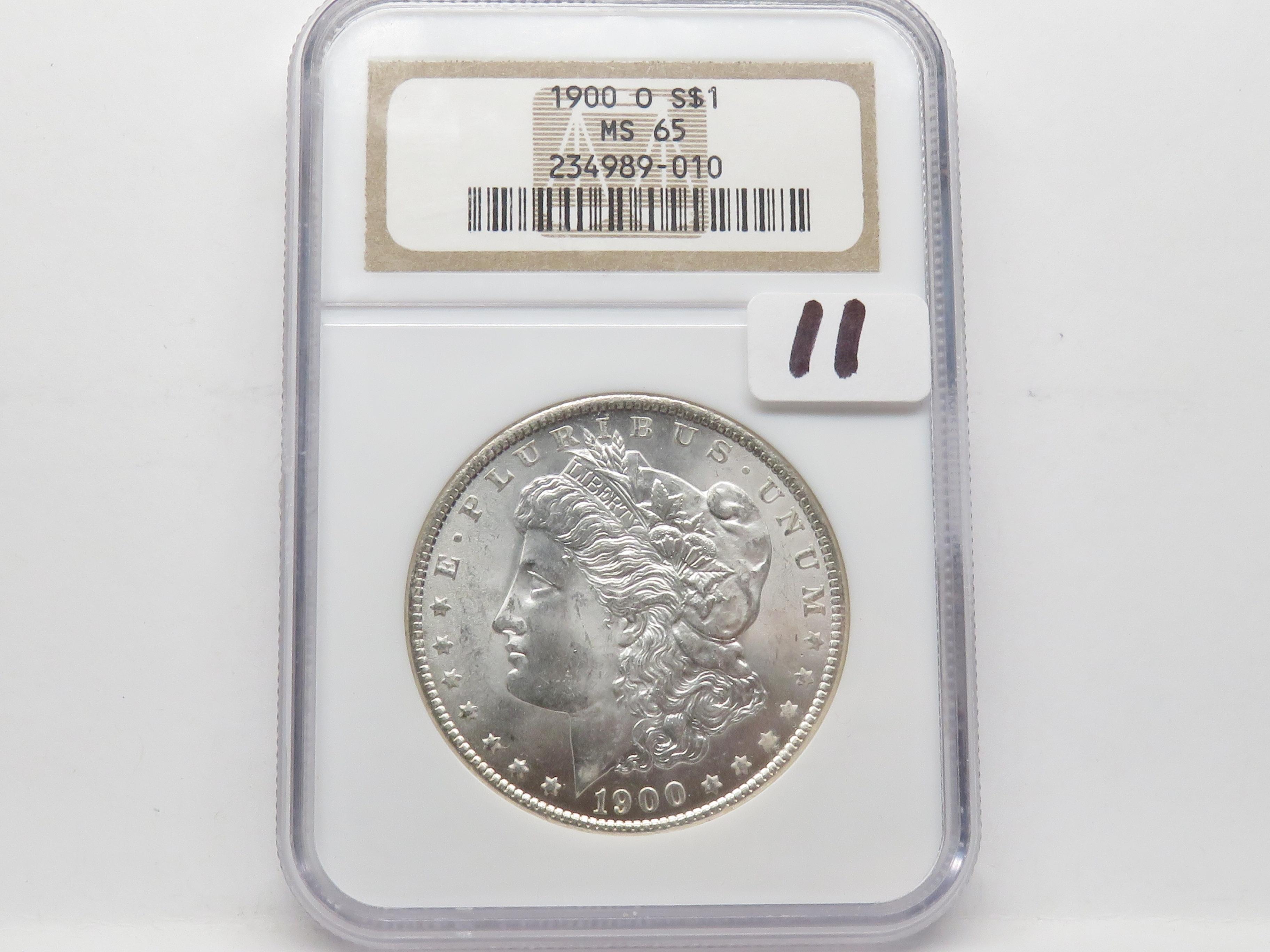 Morgan $ 1900-O NGC MS65