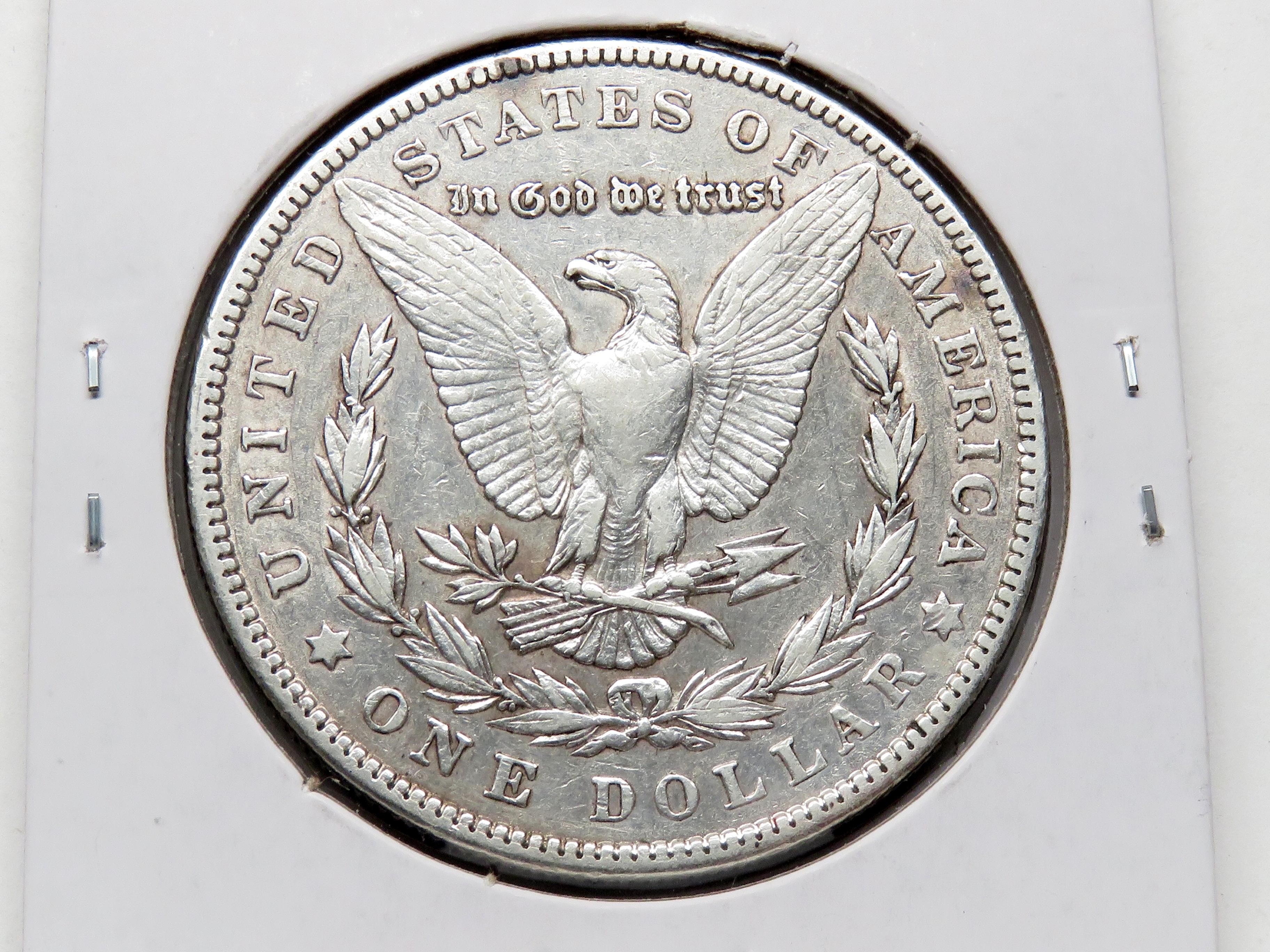 2 Morgan $: 1901-O EF, 1904 VF