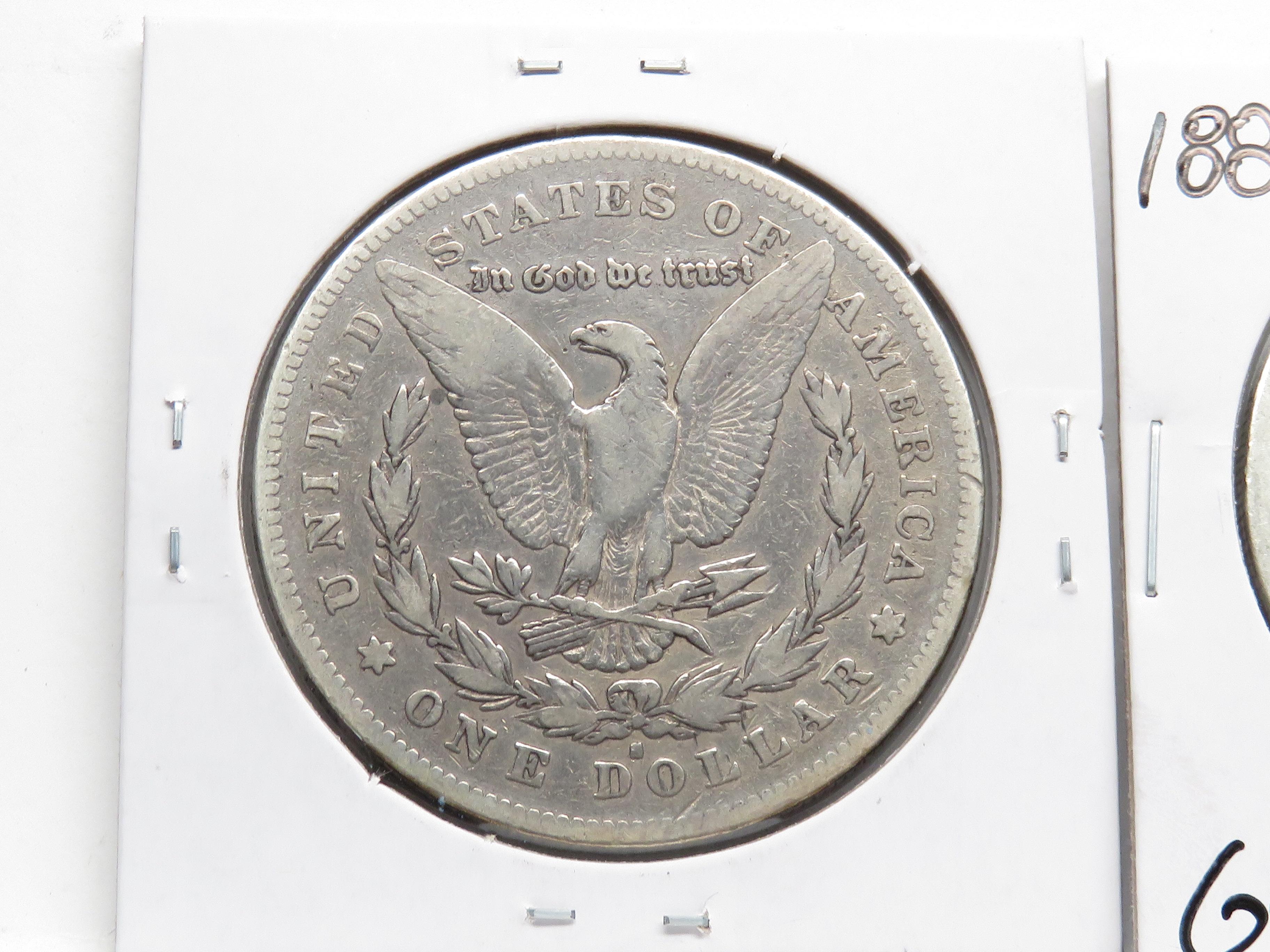 2 Morgan $: 1878S VG, 1887-O Good