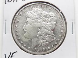 2 Morgan $ 1898 VF, 1899-O VF