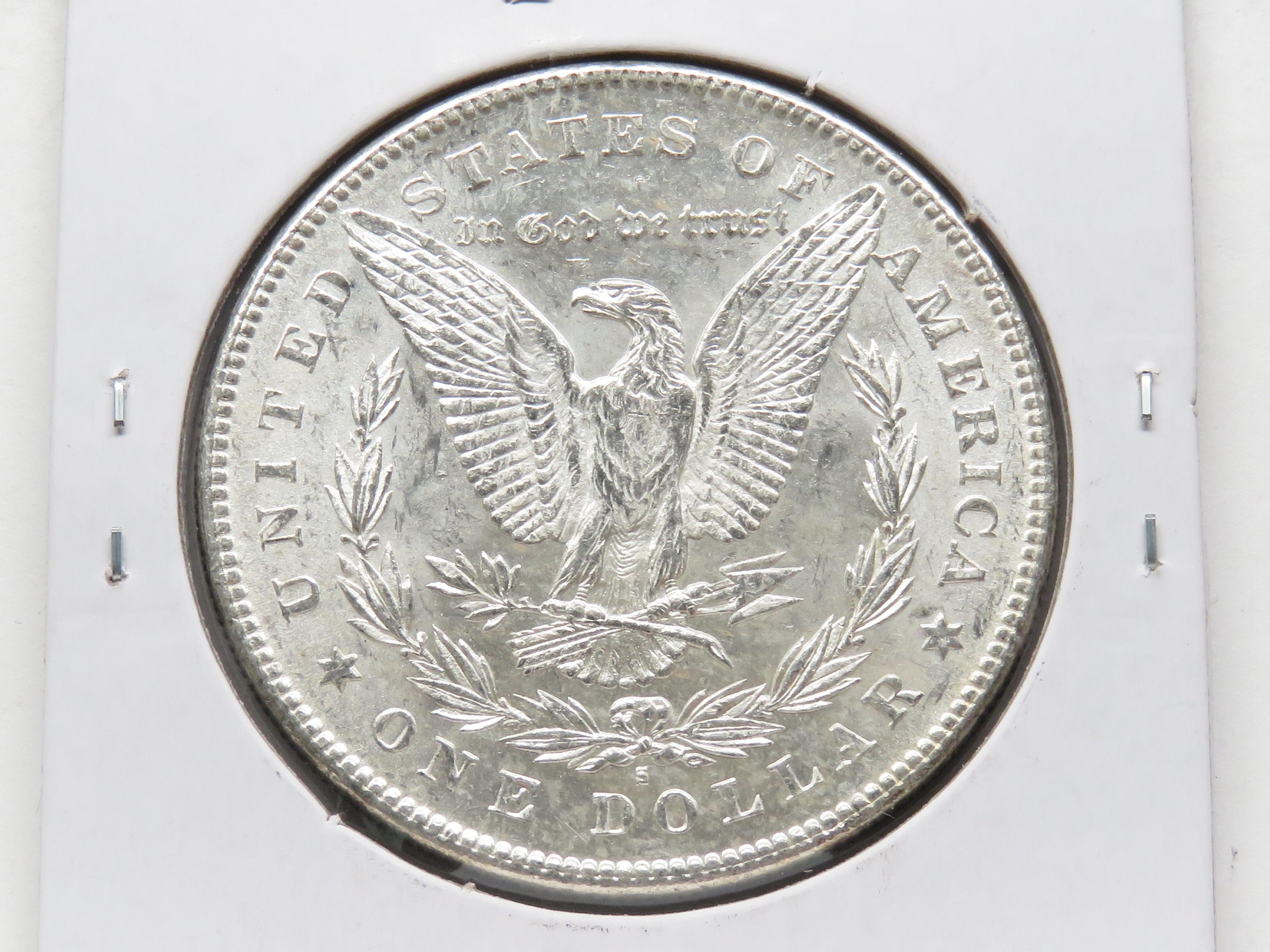 Morgan $ 1878S BU lightly toned