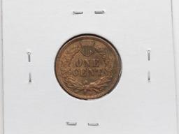 Indian Cent 1908S VF ?environmental damage, better date