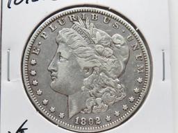 2 Morgan $: 1891-O EF, 1892-O VF