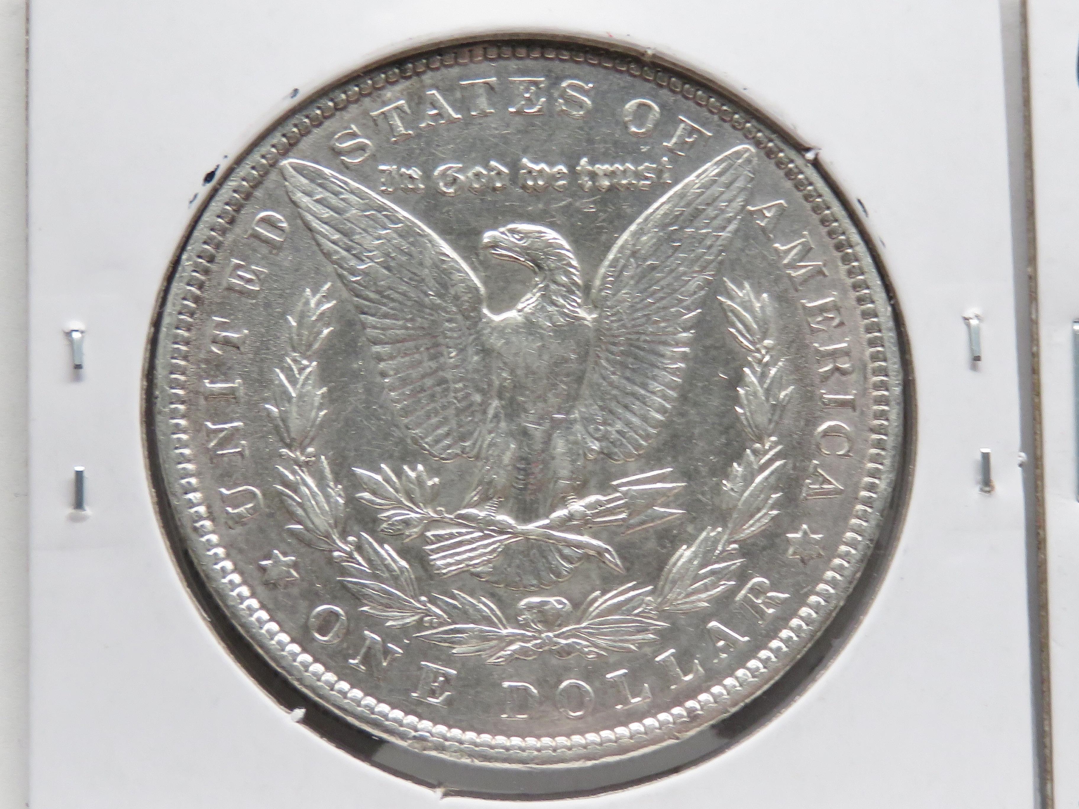 2 Morgan $ EF cleaned: 1904, 1921