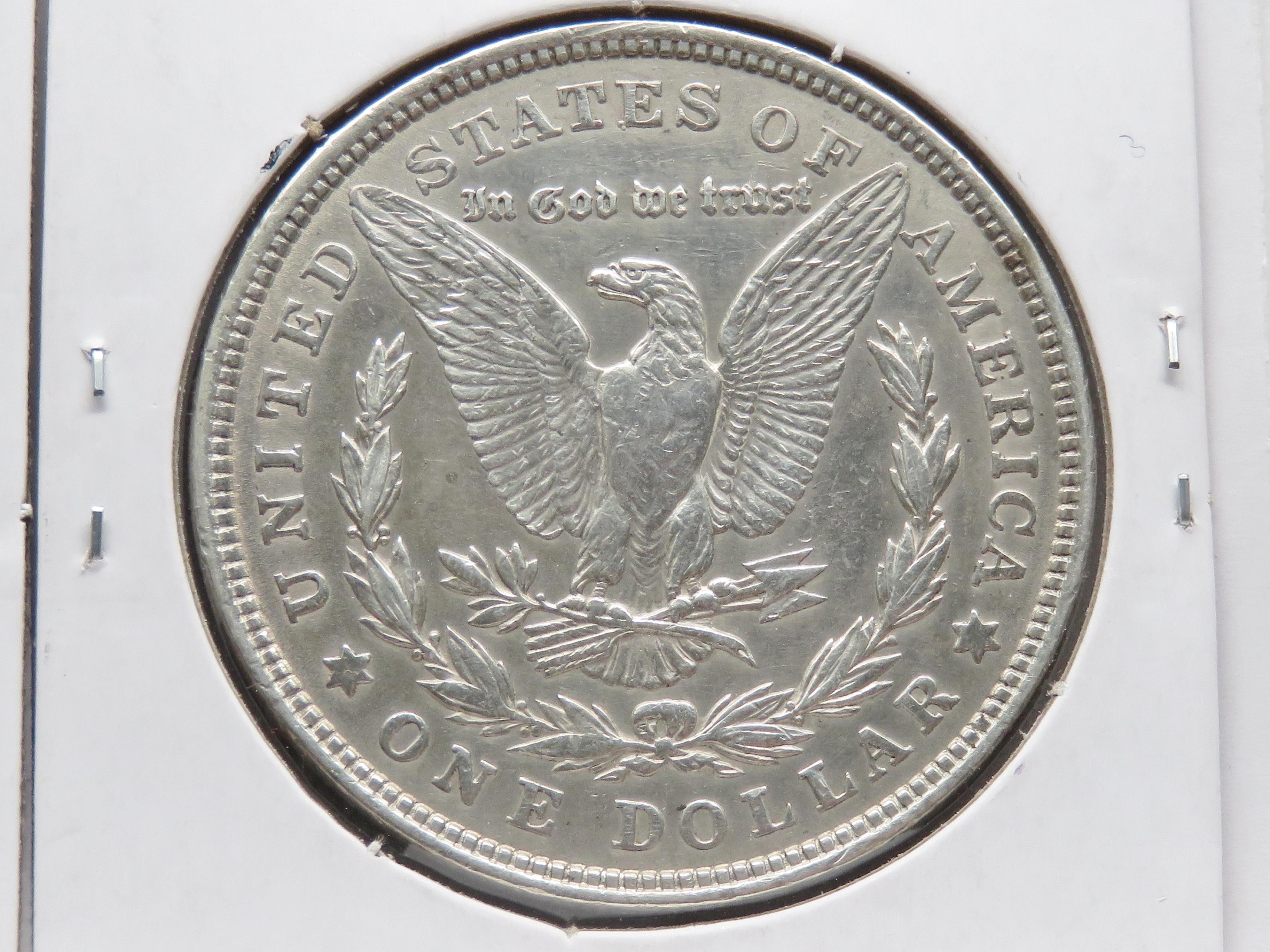 2 Morgan $ EF cleaned: 1904, 1921