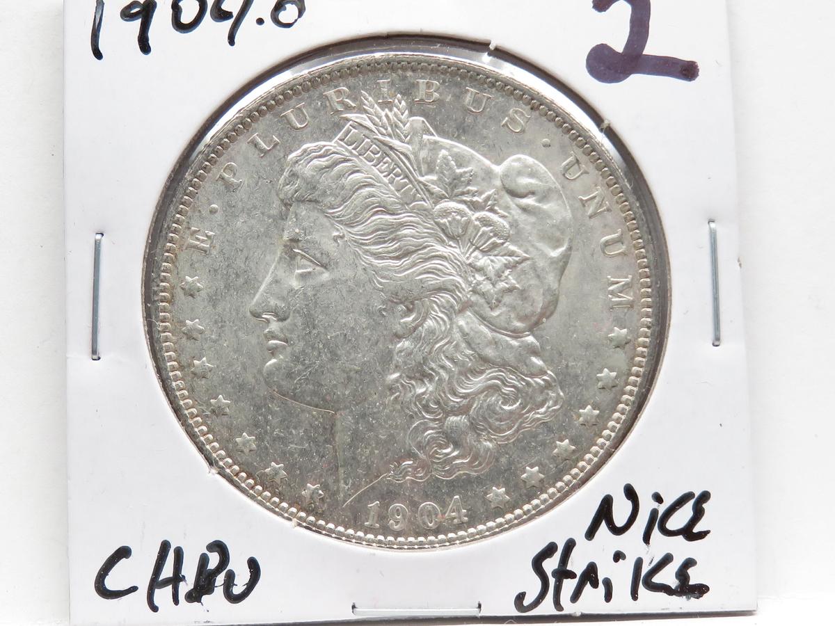 Morgan $ 1904-O CH BU nice strike