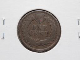 Indian Cent 1872 bold N VG better date