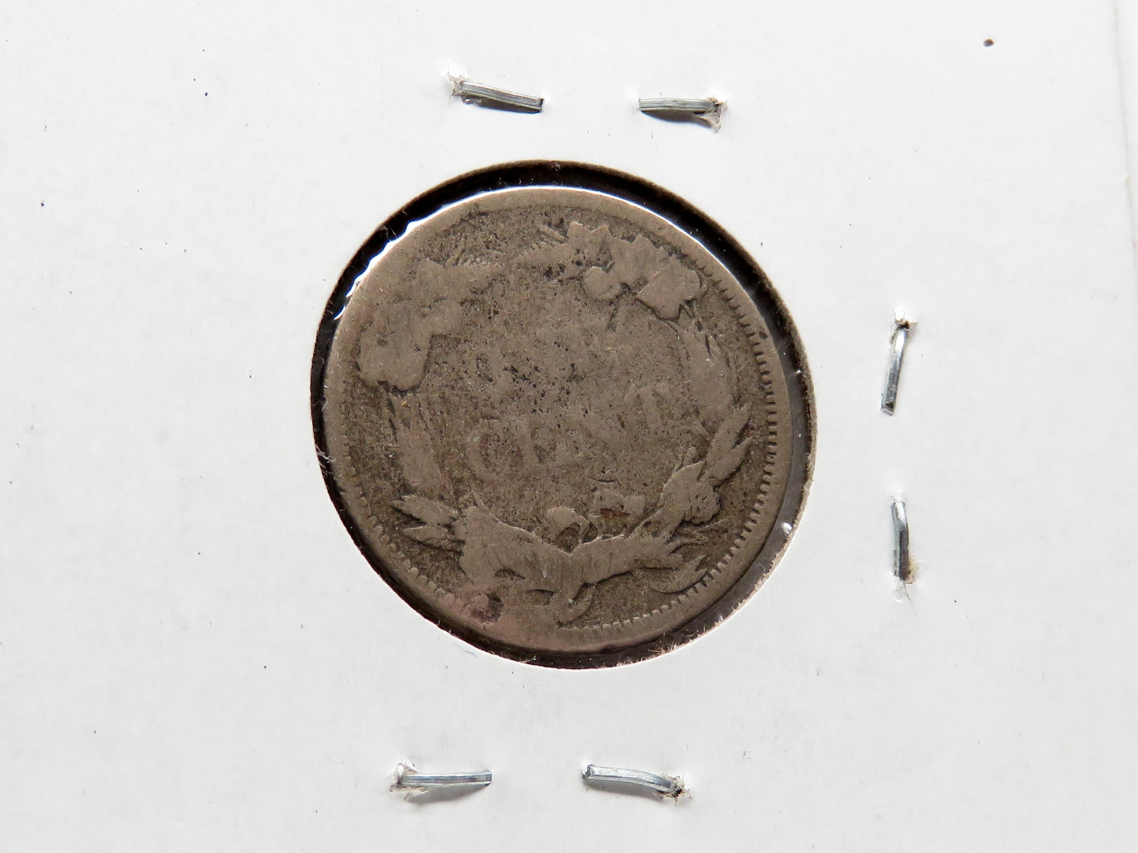 2 Flying Eagle Cents: 1857 F heavy corrosion, 1858 AG obv damage
