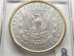 Morgan $ 1882 O/S USCG MS62 VAM 3 Strong