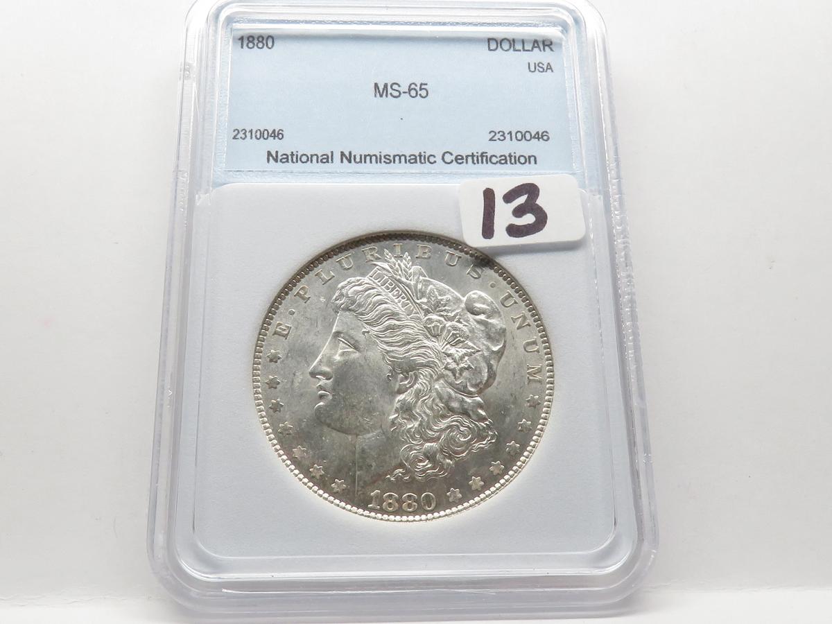 Morgan $ 1880 NNC MS65