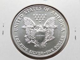 Silver American Eagle 1991 BU