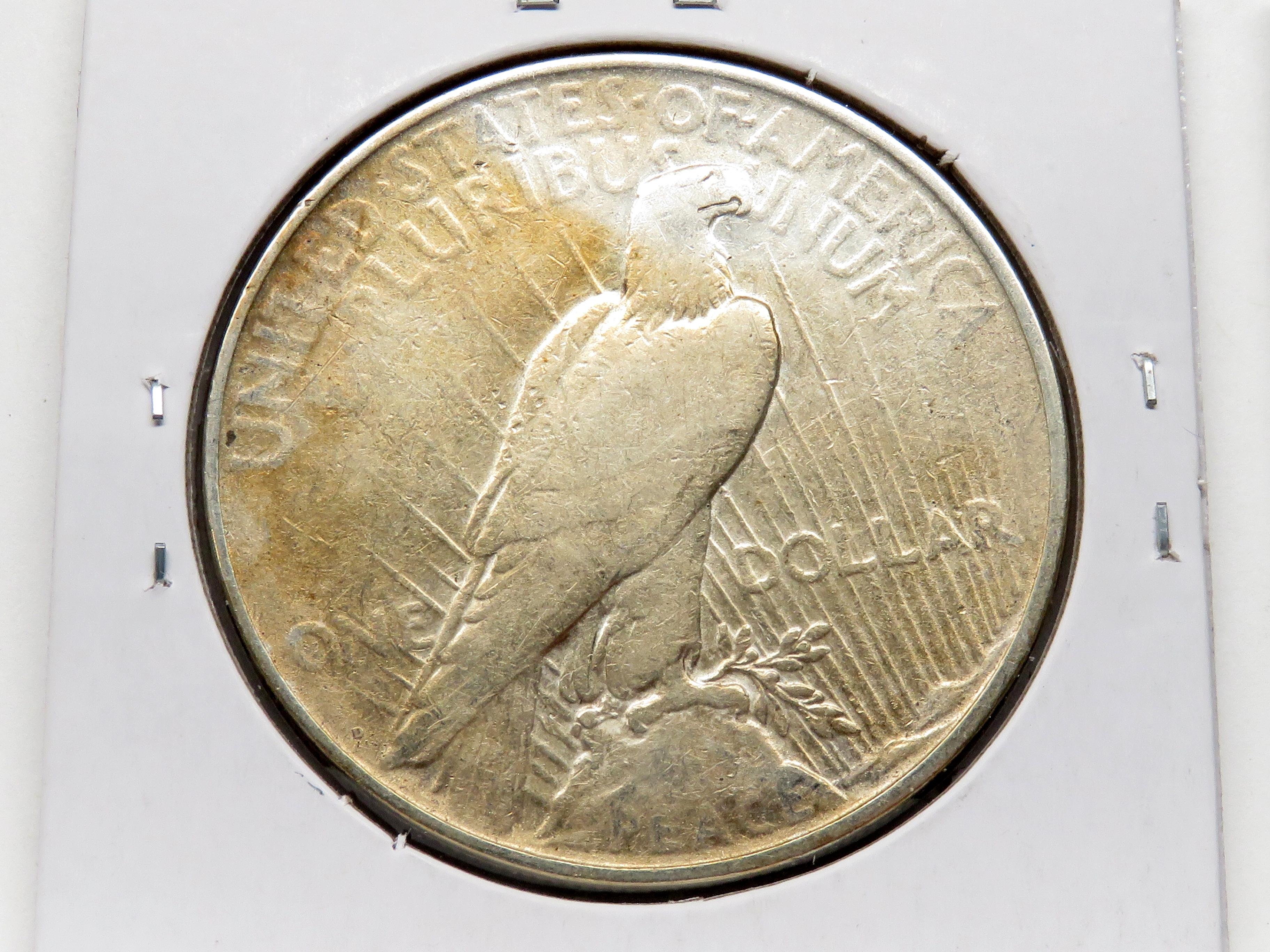 2 Peace $: 1923D G, 1928S VG