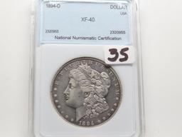 Morgan $ 1894-O NNC XF40