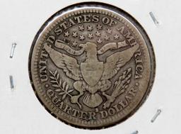 Barber Quarter 1914S VG/F Semi-Key