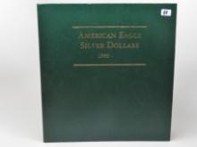 Littleton American Silver Eagle Album, some album toning: 2013, 14, 15, 16, 17