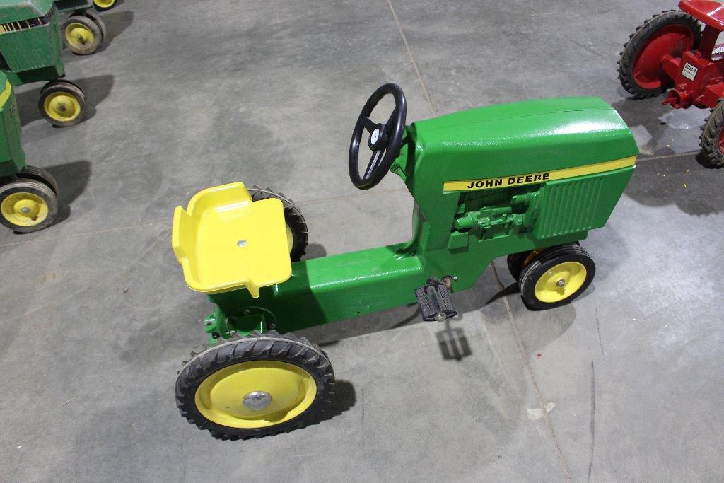 Ertl Co. pedal tractor, John Deere model 520, 38" long x 18" wide x 24" hig