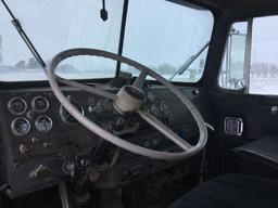 SELLS AS A UNIT: 1975 Kenworth W900 truck tractor and trailer