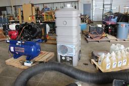 LIKE NEW! Hybervac Technologies Hybrid Revolution duct cleaning vacuum