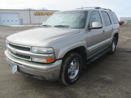 2002 Chevy Tahoe LT, vin 1GNEK13ZX2J225644, miles on odo 118,094, 5.3 liter